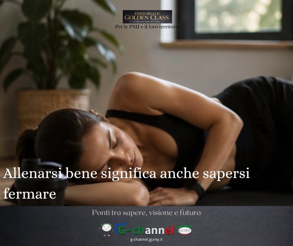 Allenarsi bene significa anche sapersi fermare